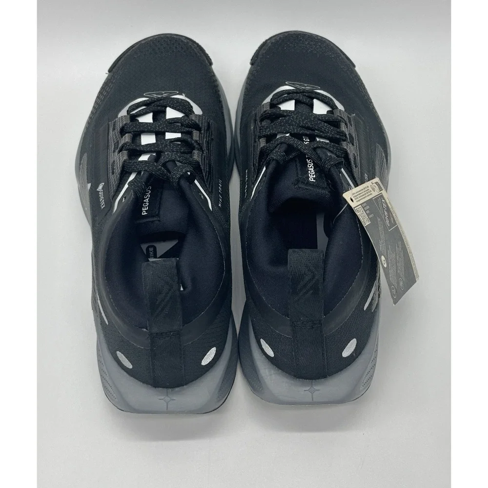 Nike Women's Pegasus Trail 5 Gore-tex‎ Black Wolf Grey Size 5 FQ0912 001